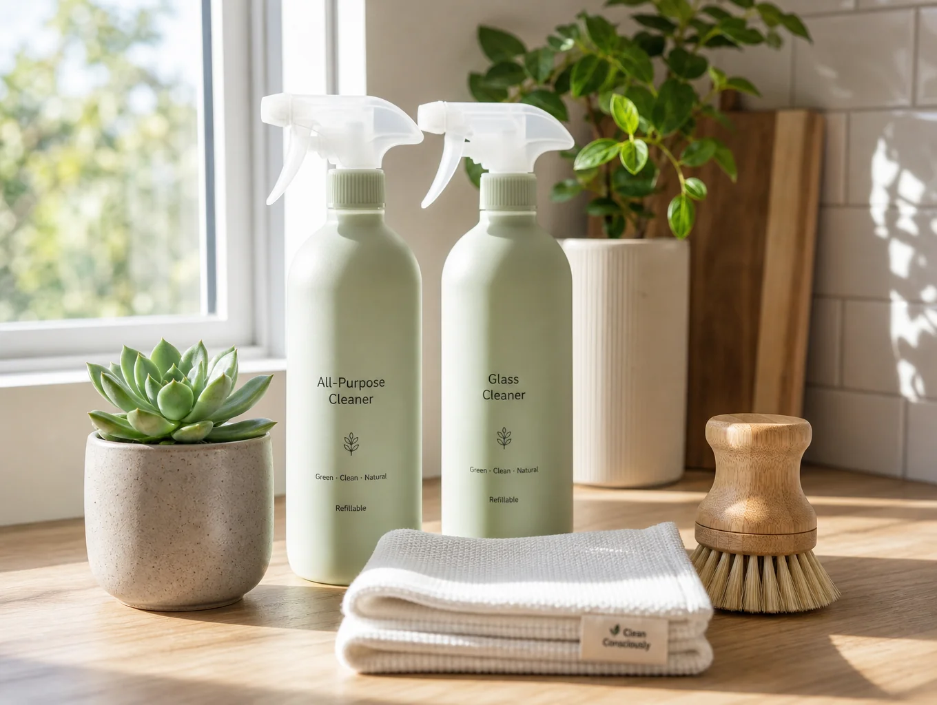Eco-friendly natural cleaning products